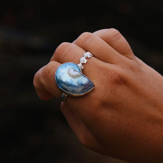 Mahloe Nautilus Ring Adjustable