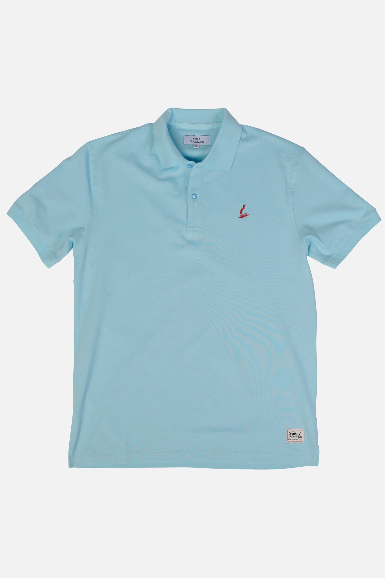 NL Embroidered Polo Light Blue