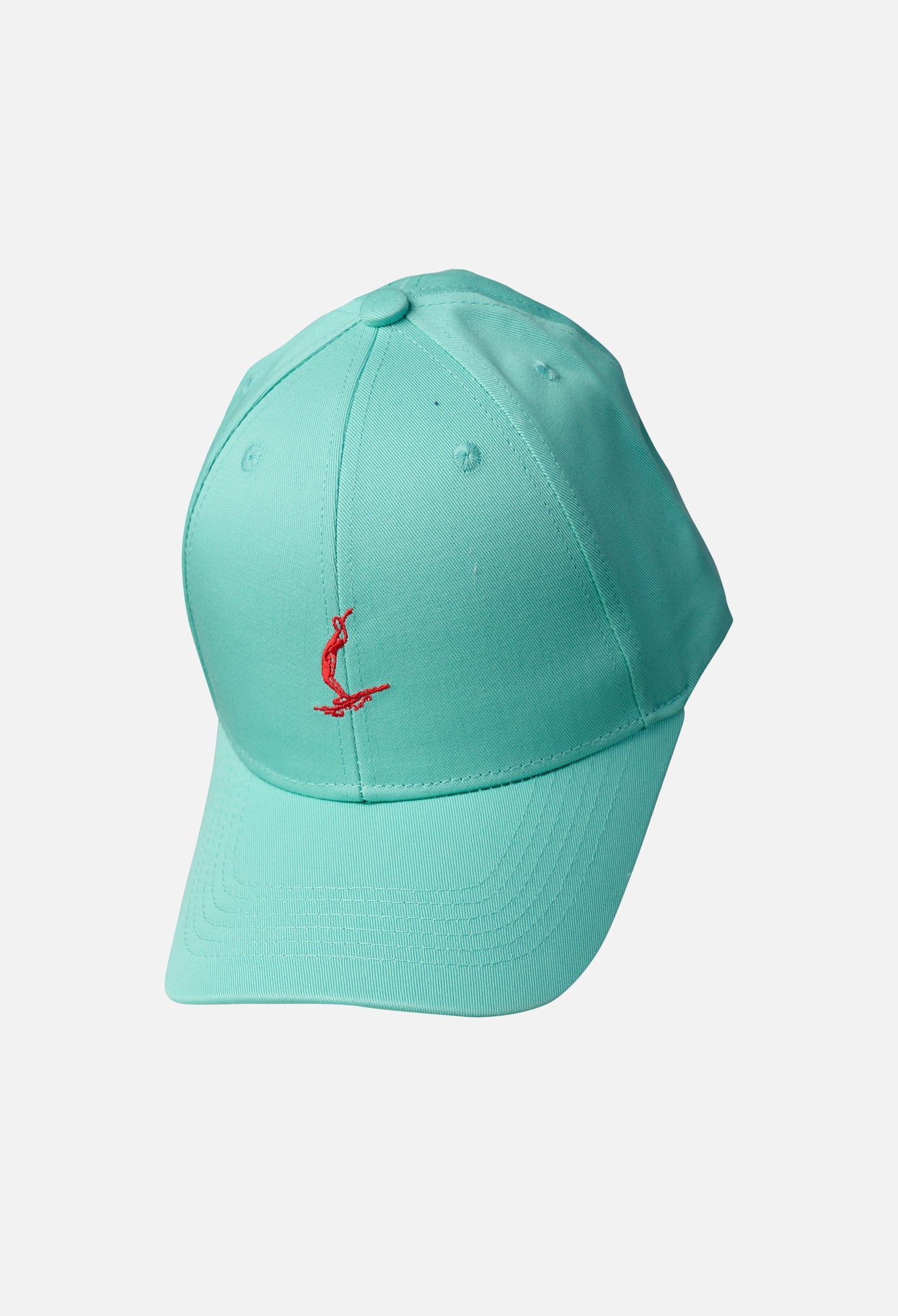 NL embroidered Logo Baseball Cap Pale Green
