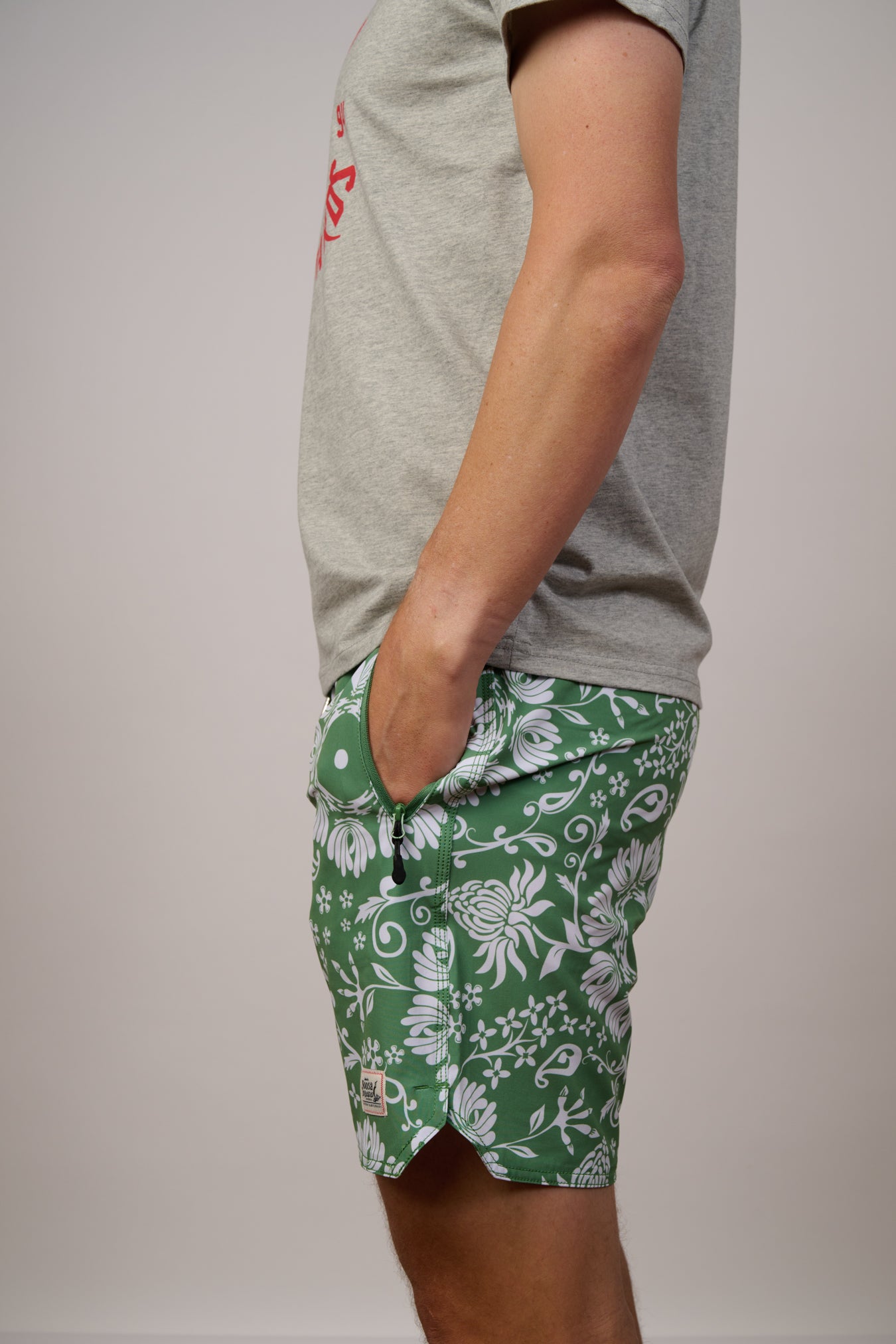 NL Pareo Swim Shorts Green