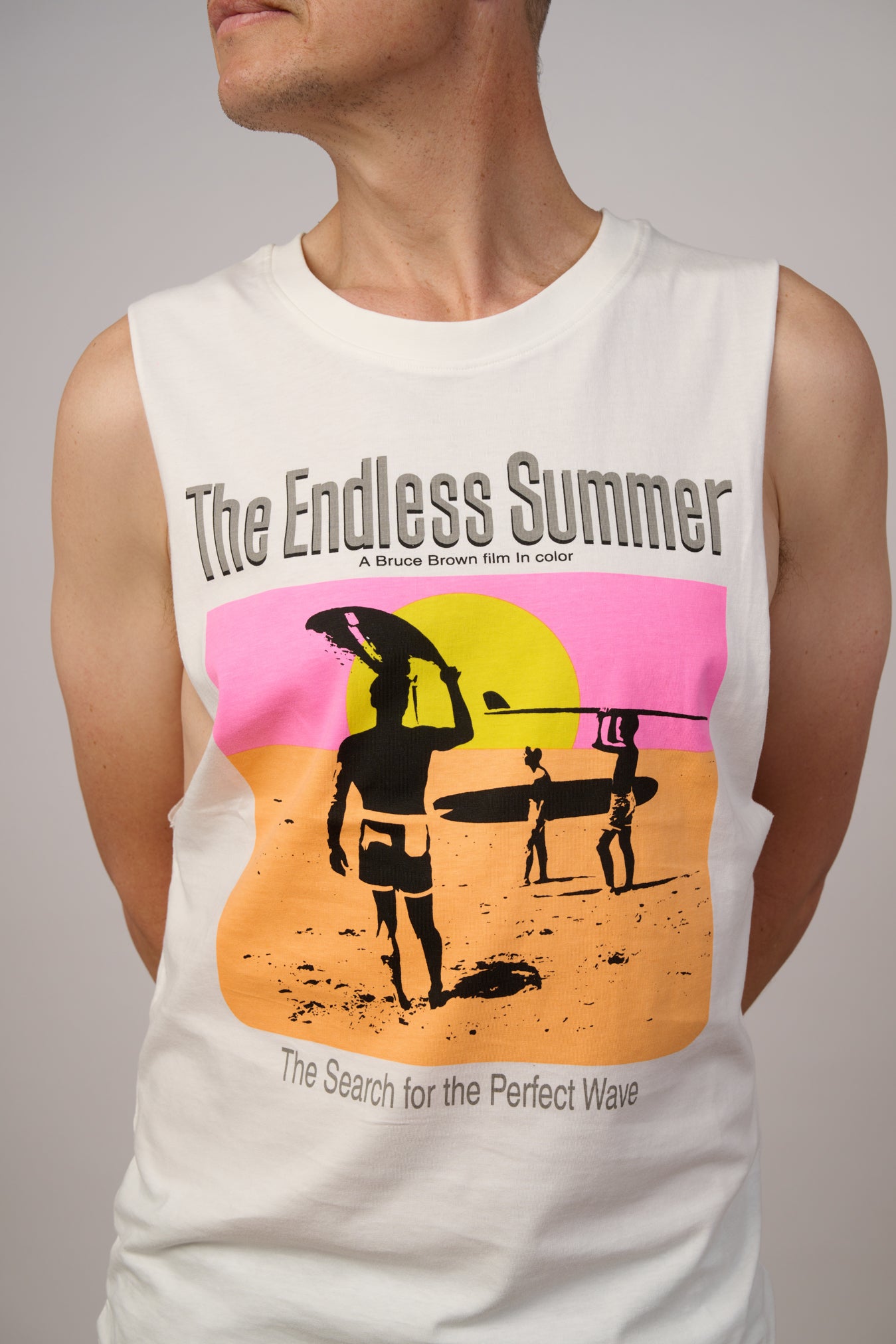 Bruce Brown Endless Summer Muscle Tee Neon