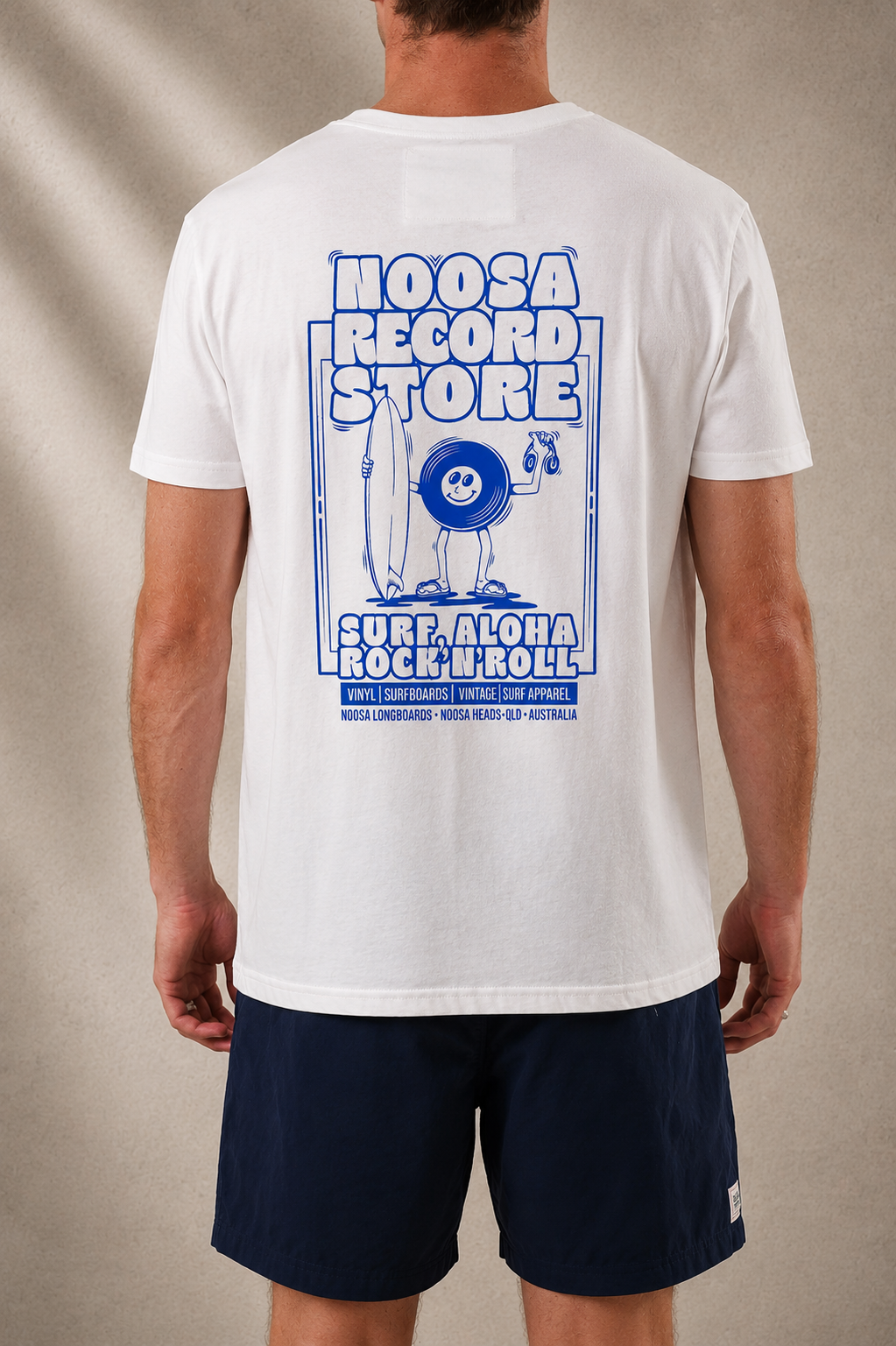 NL Record Store Tee White