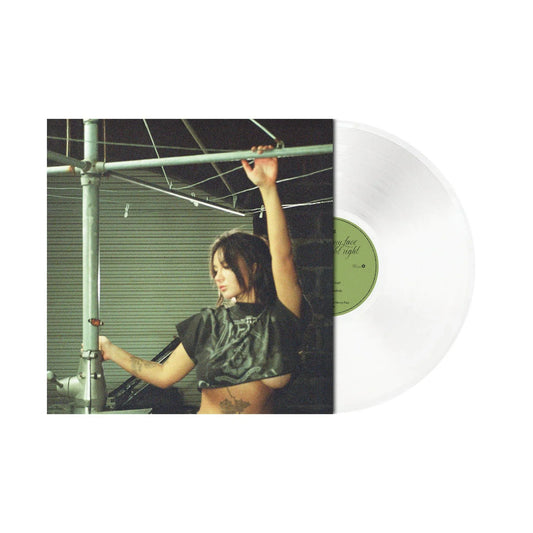 Mallrat Light Hit My Face Like A Straight Right ultra clear vinyl record cover
