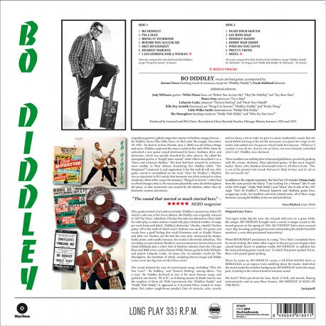 Bo Diddley self-titled 1958 album on 180g vinyl LP