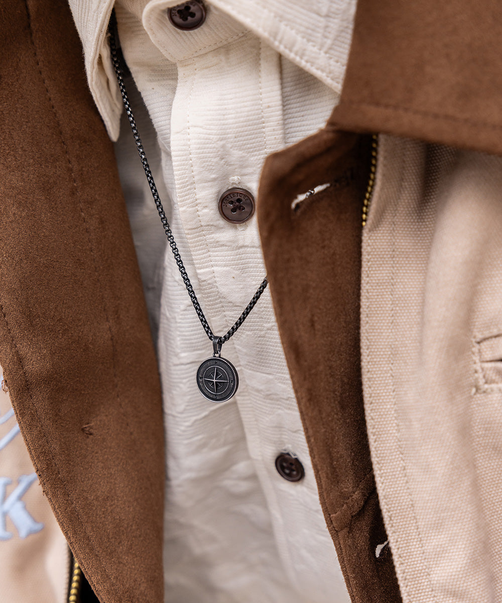 PH Compass Rose Necklace - Vintage