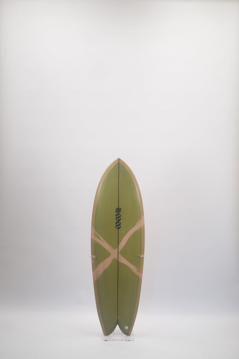 XO COCO, 5'6 Tryst Fish
- Green /pink