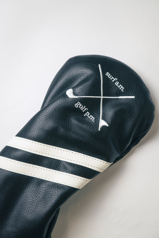 Surf Am Golf Pm Driver Cover Black