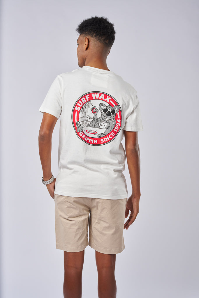 NL Surf Wax Tee White