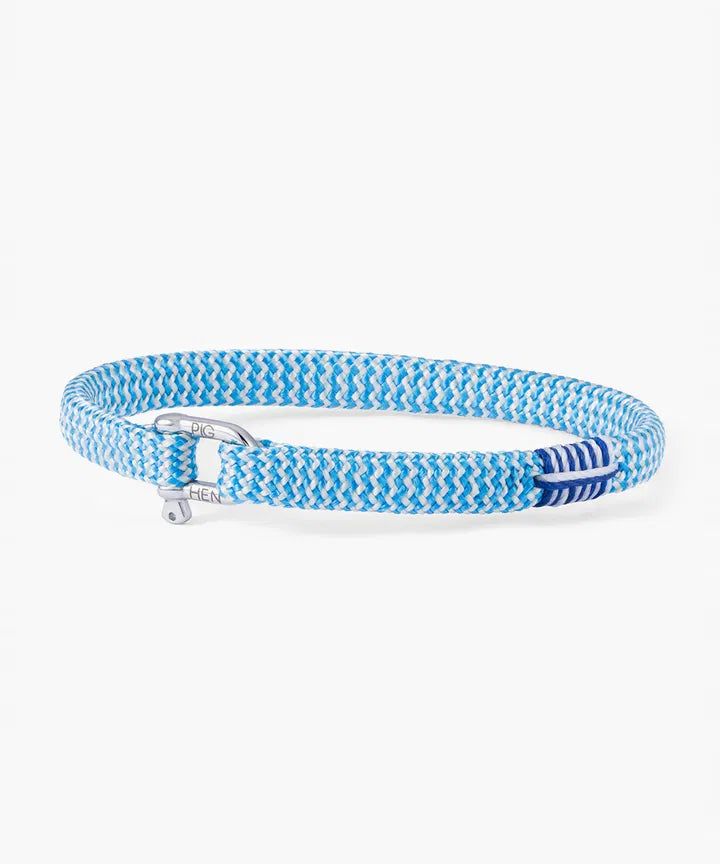 Pig&Hen Franky Light Blue / Cream Silver