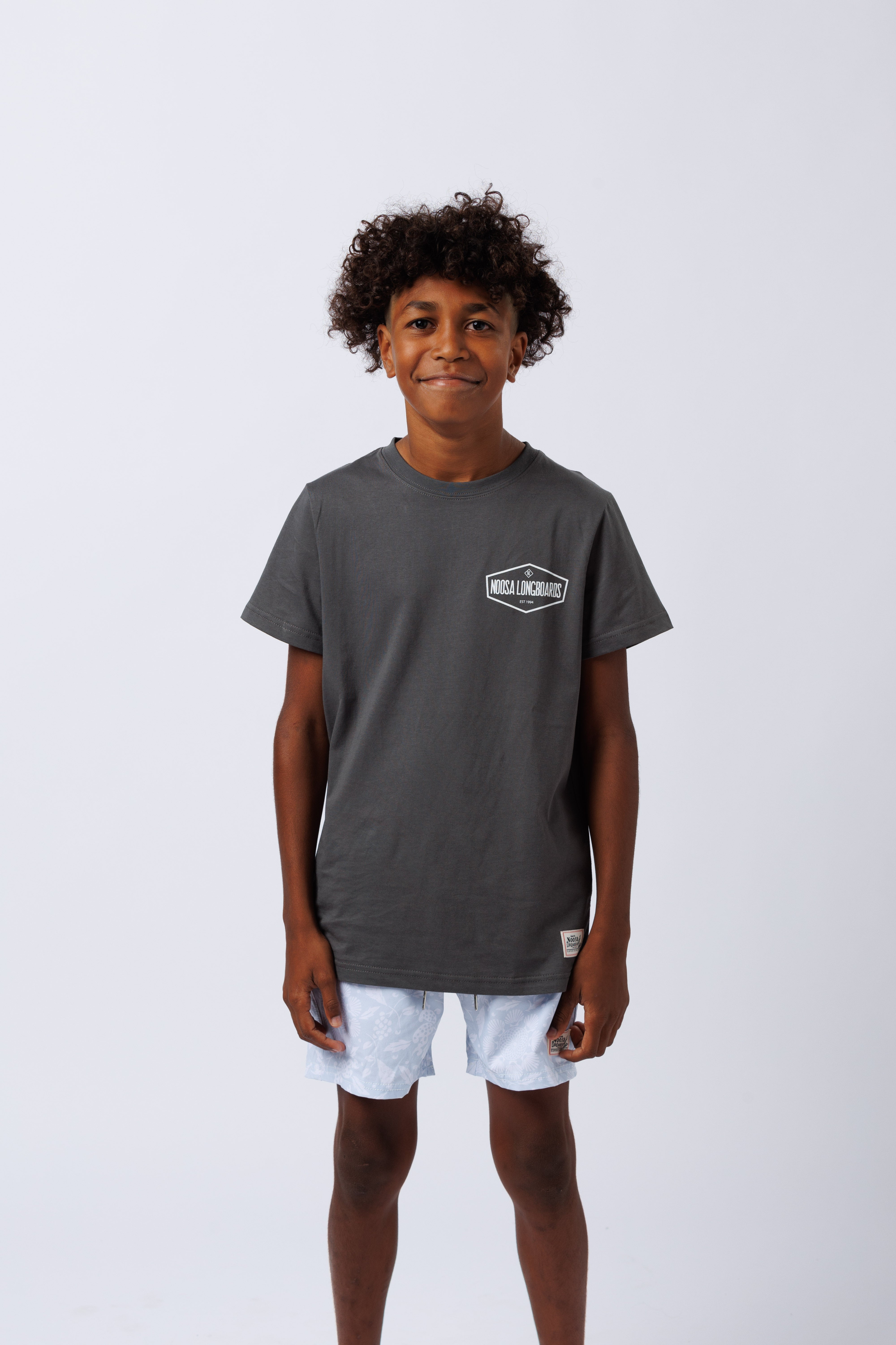 Kids Little Cove Swim Shorts Light Blue