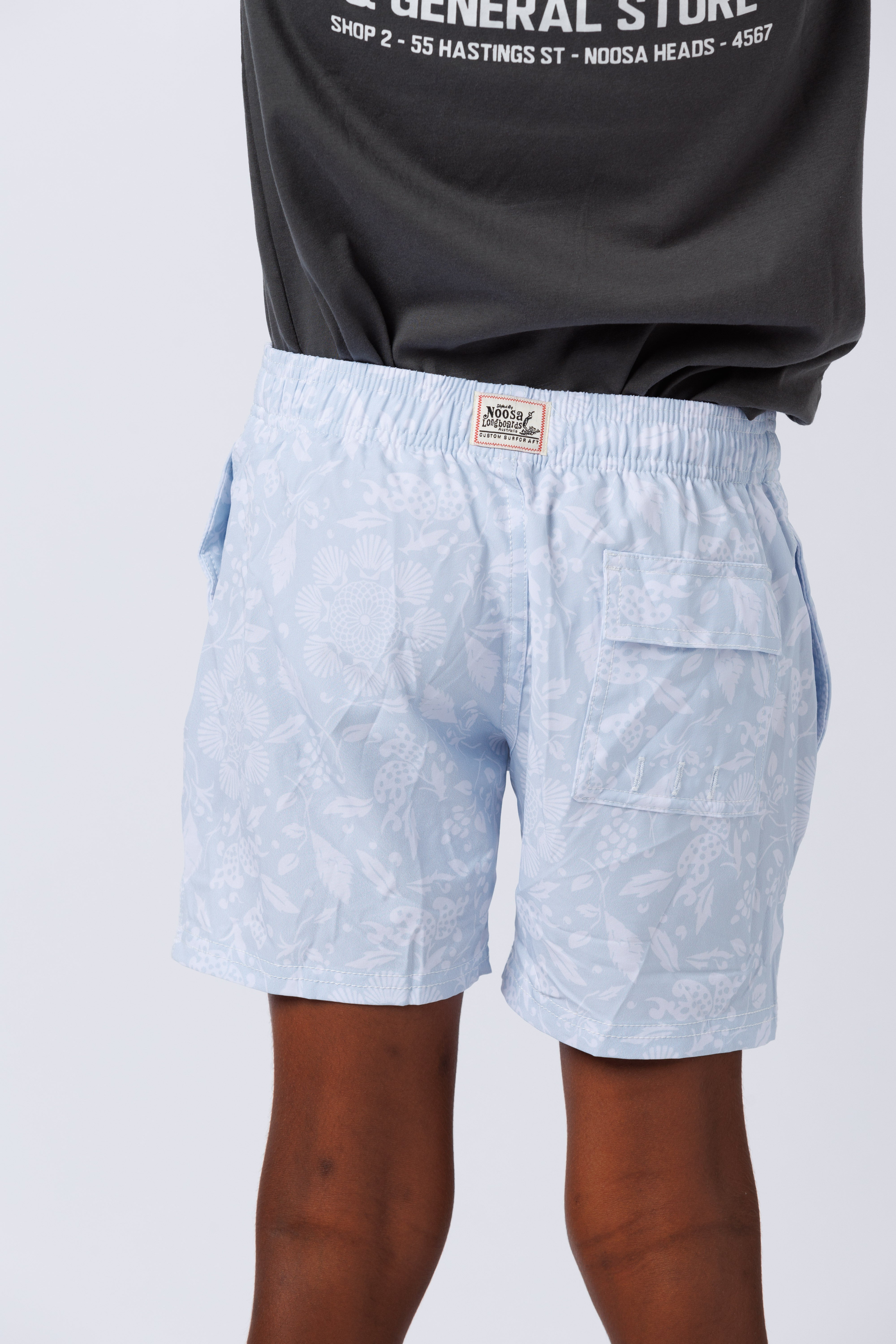 Kids Little Cove Swim Shorts Light Blue
