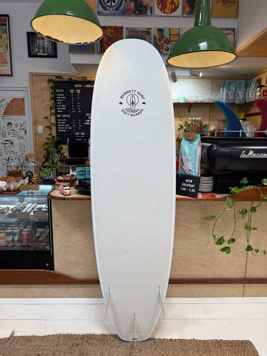 Bennett Surf Soft Top 7ft Surfboard Hire