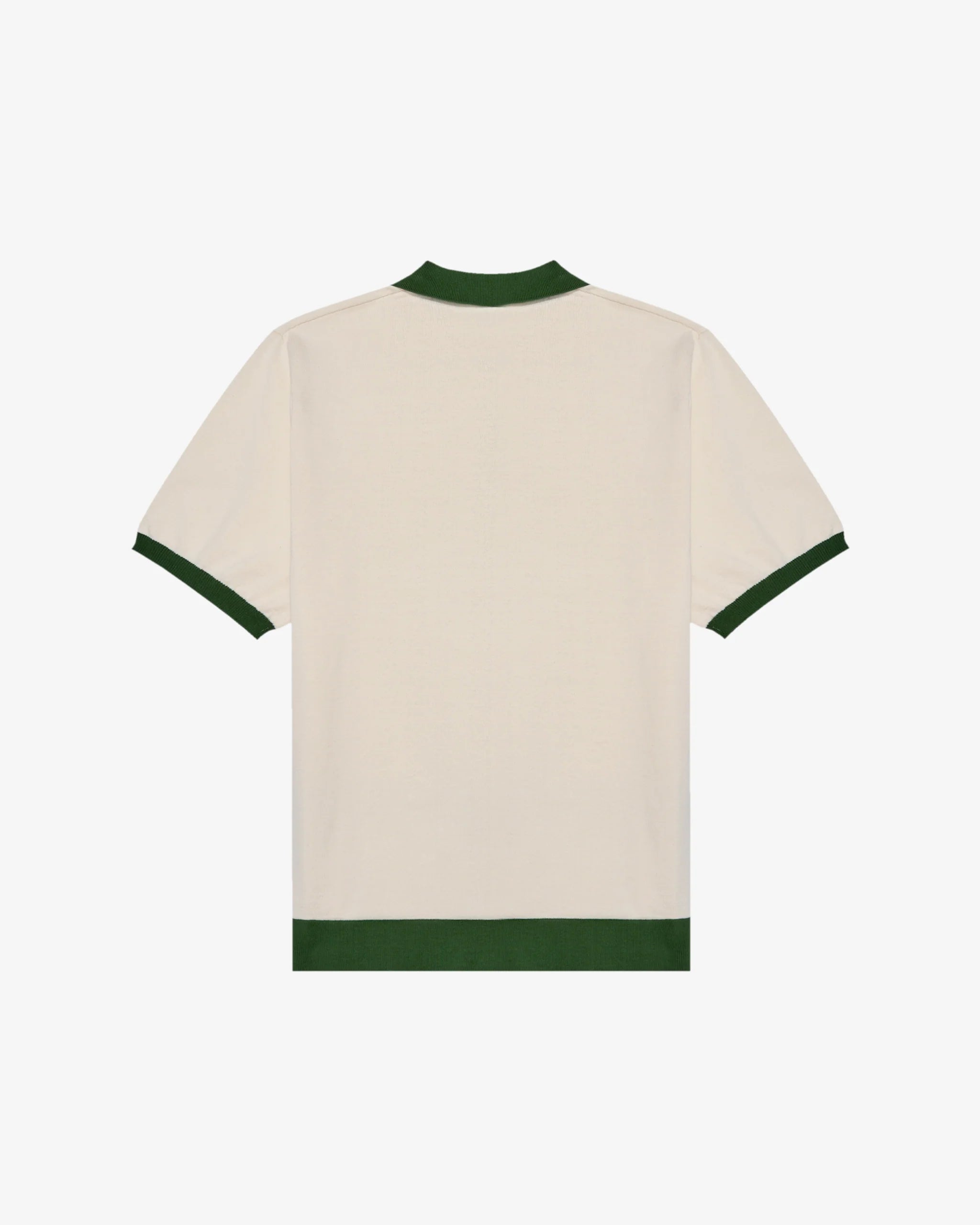 Malbon Gabbiano Knit Button Up - Ivory