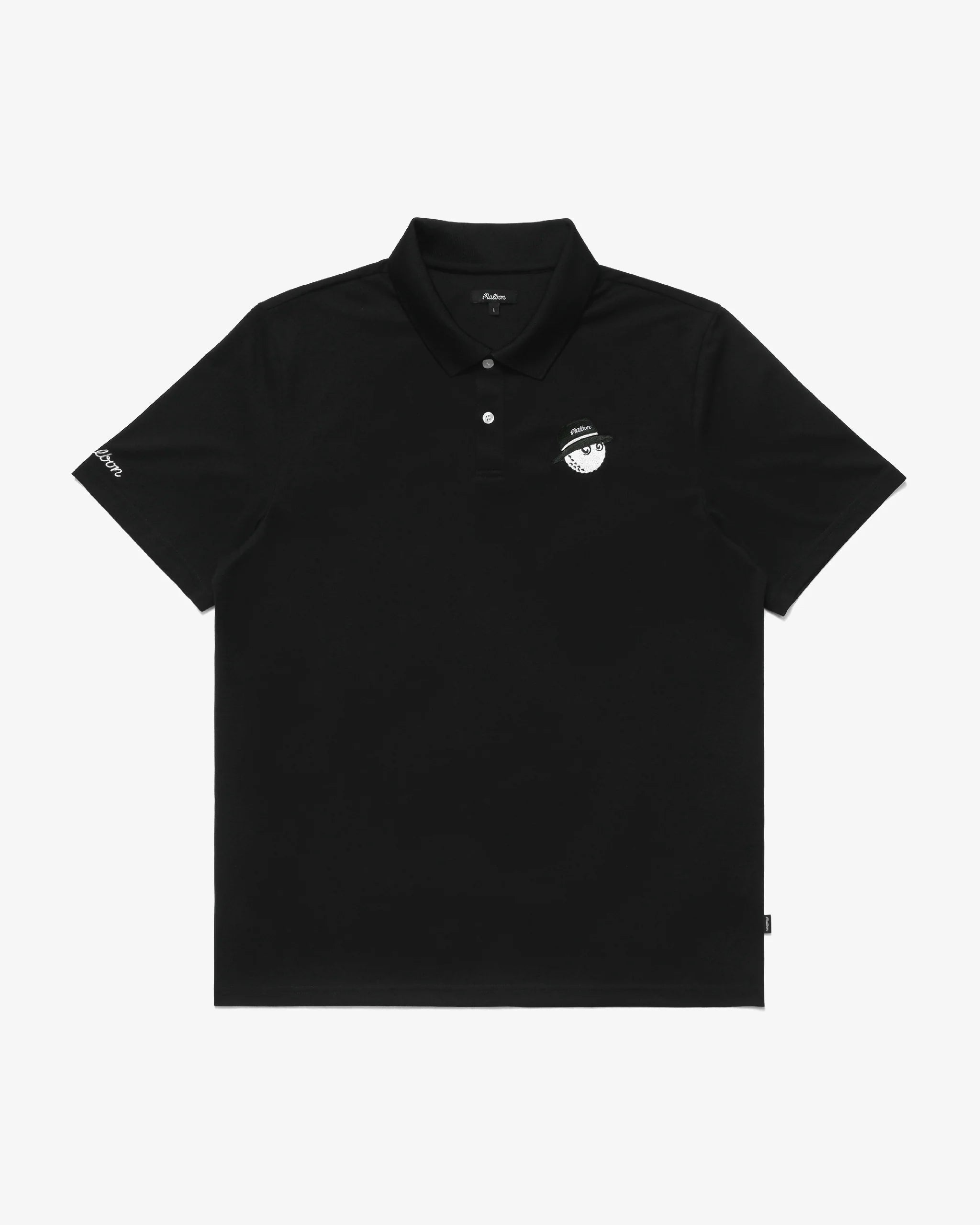 Malbon Cooper Core Polo - Black