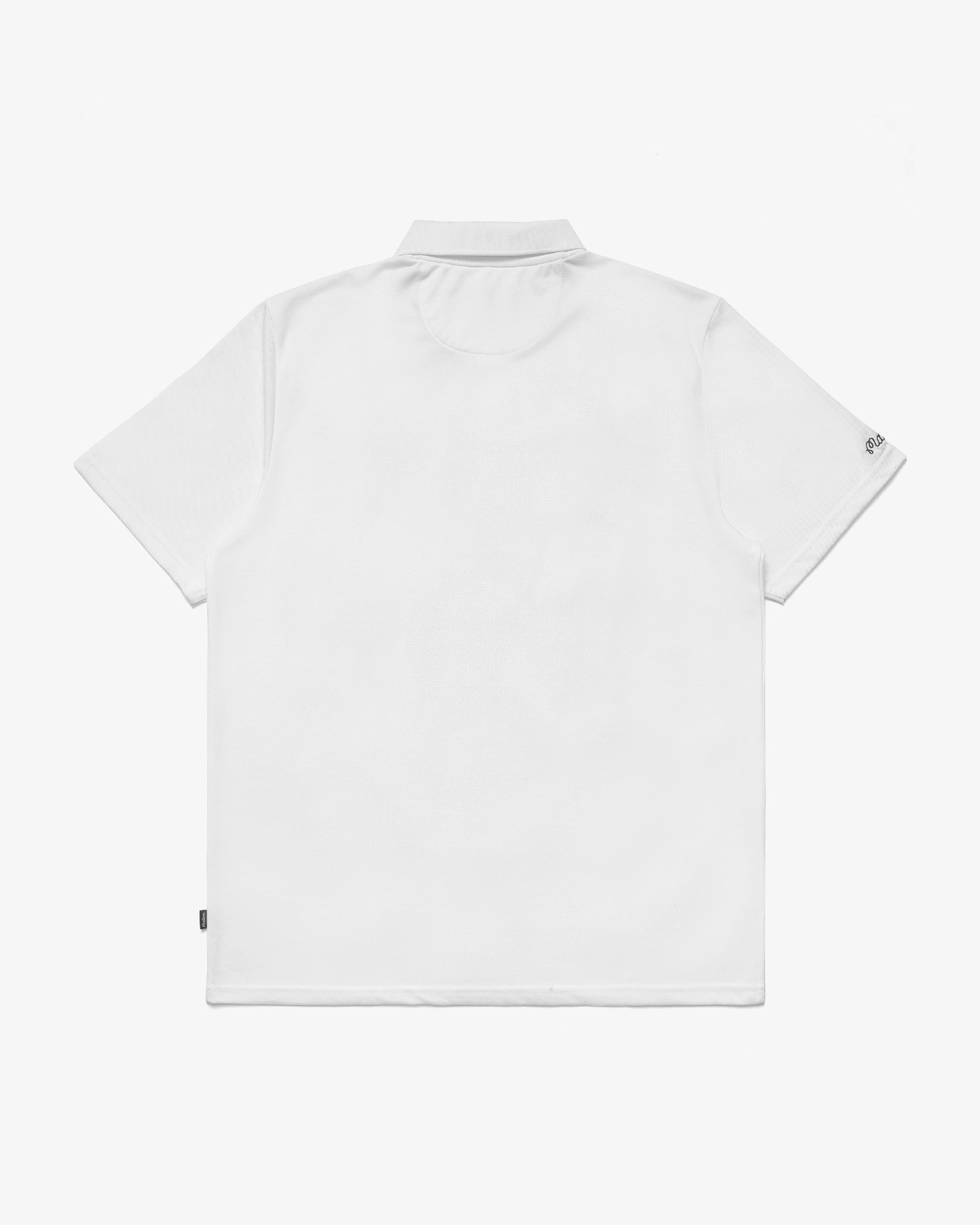 Malbon Cooper Core Polo - White