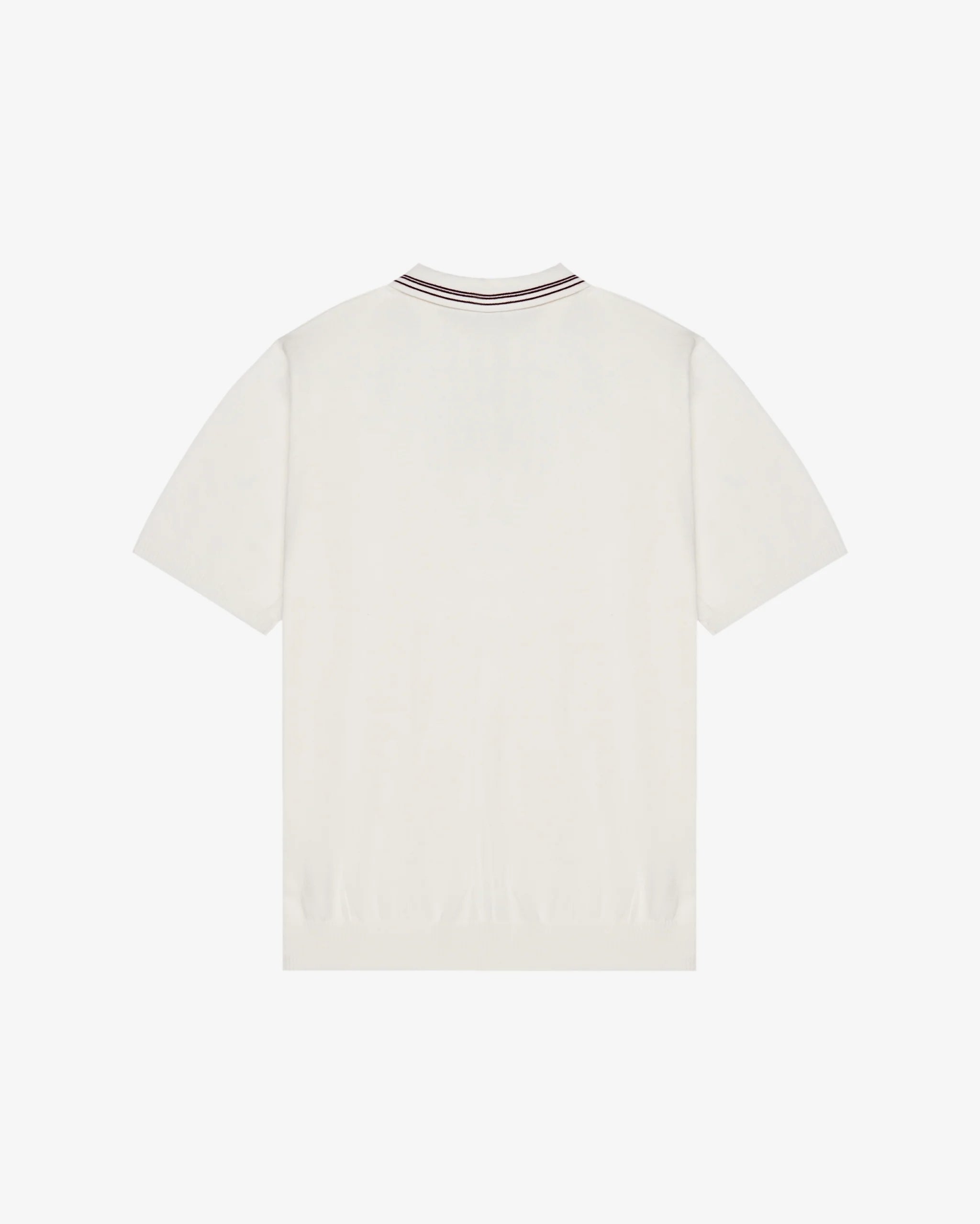 Malbon Campania Knit Polo - Ivory