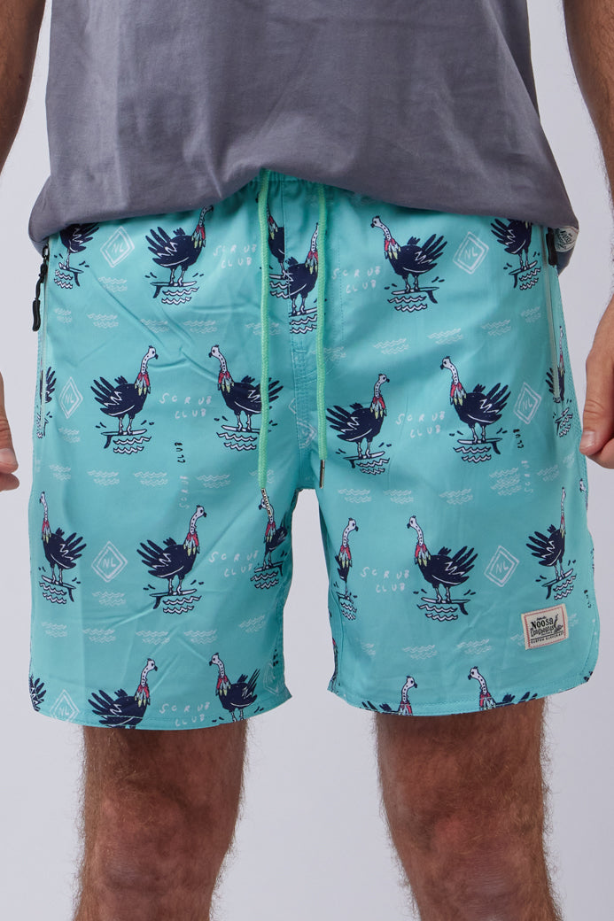 NL Scrub Club Swim Shorts Teal