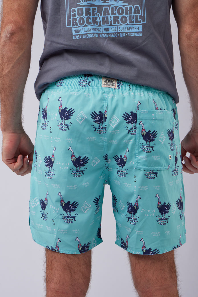 NL Scrub Club Swim Shorts Teal