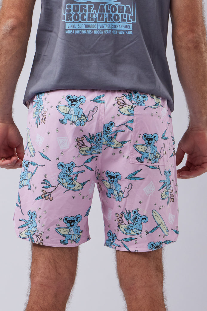 NL Koala Swim Shorts Pink