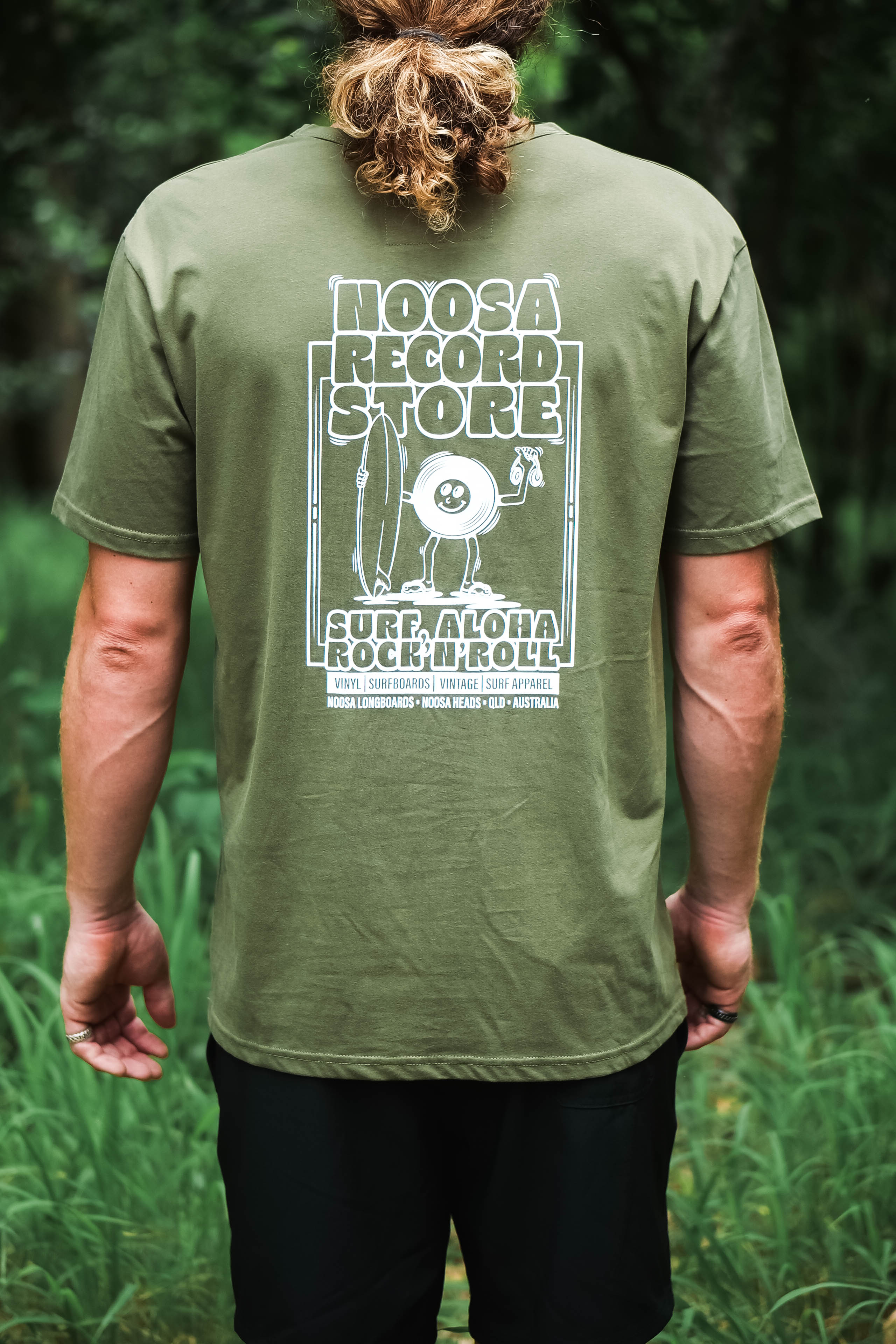 NL Record Store Tee – Green