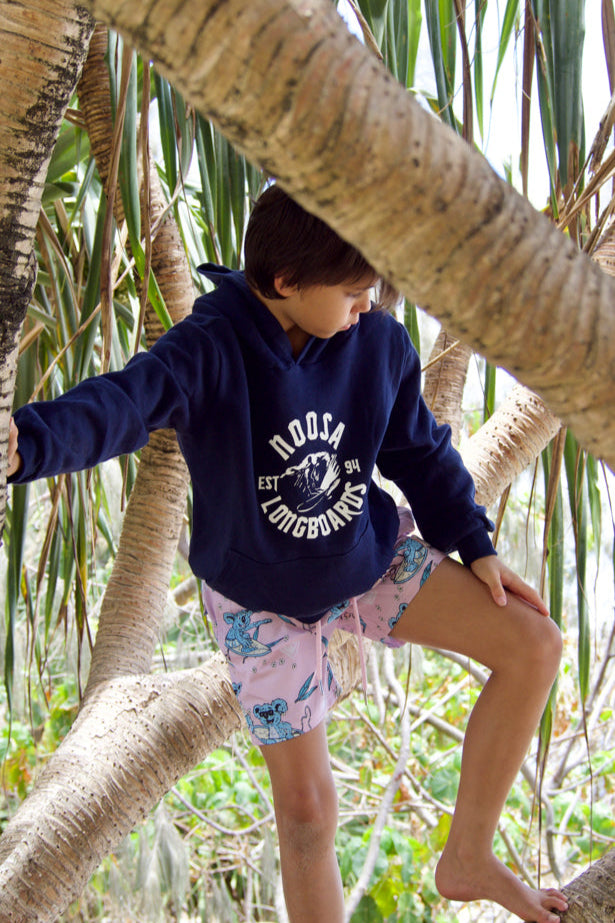 Kids Established Hoody Navy