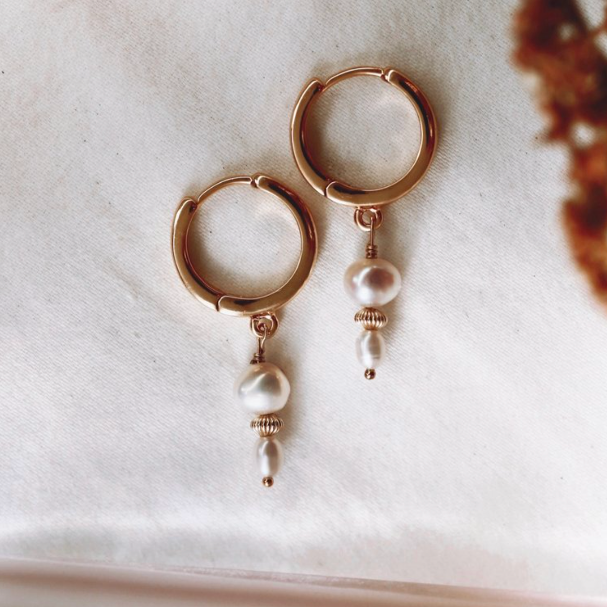 Mahloe Pearl Cascade Earrings