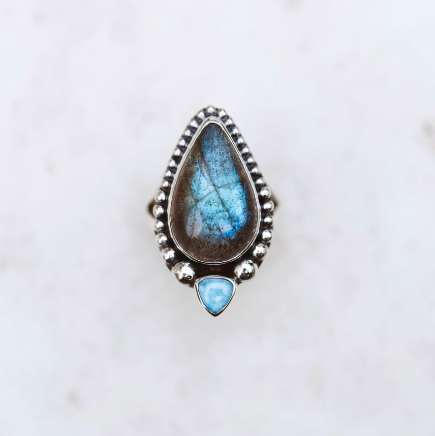 Mahloe Ocean Silk Ring