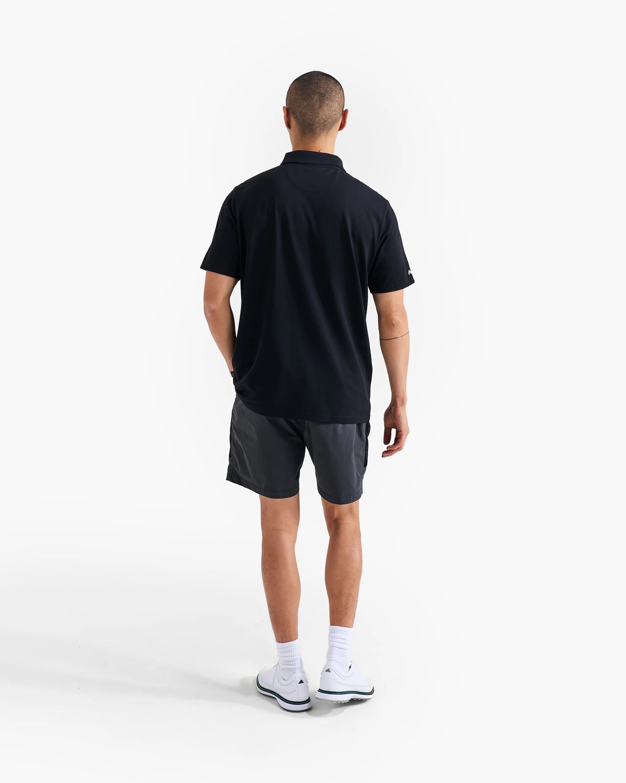 Malbon Cooper Core Polo - Black