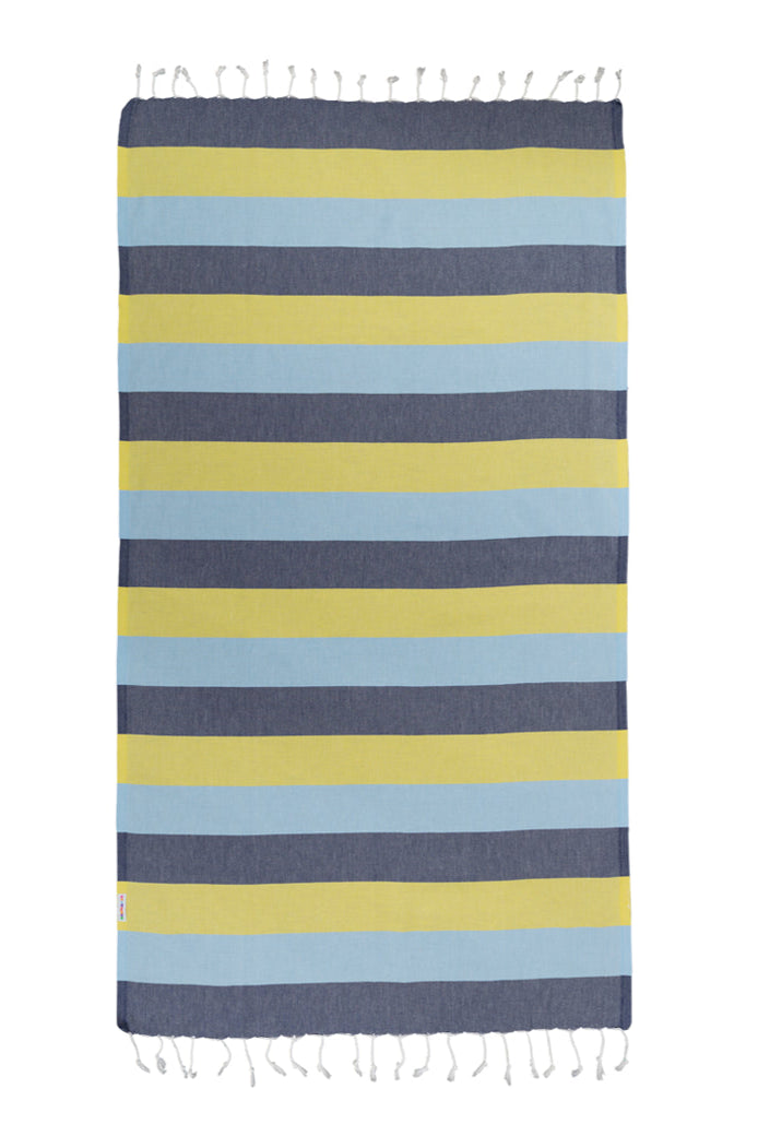 Hammamas - Bold - Navy / Sky / Citrus