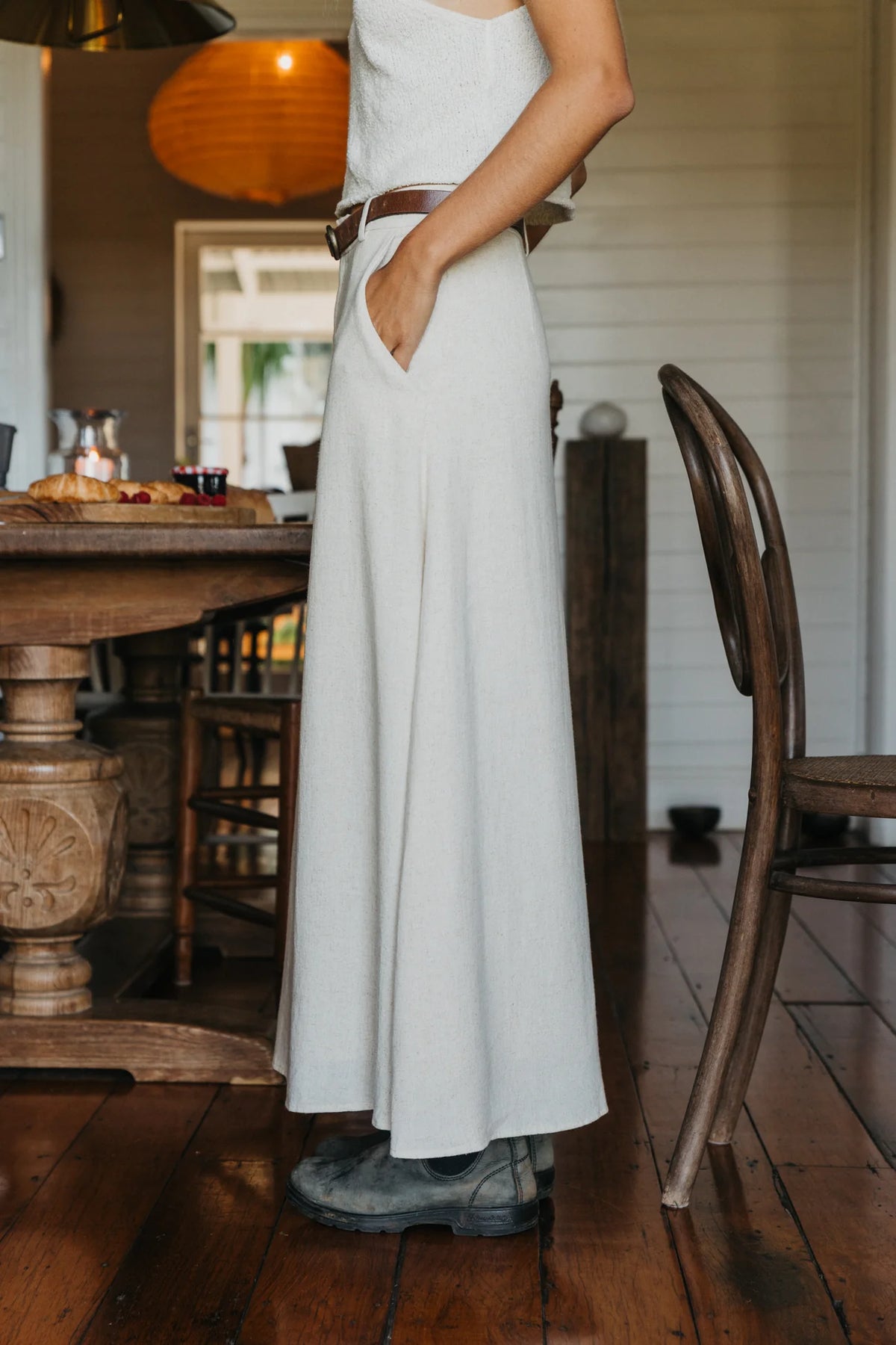 Ottway - Klara Beige Maxi Skirt