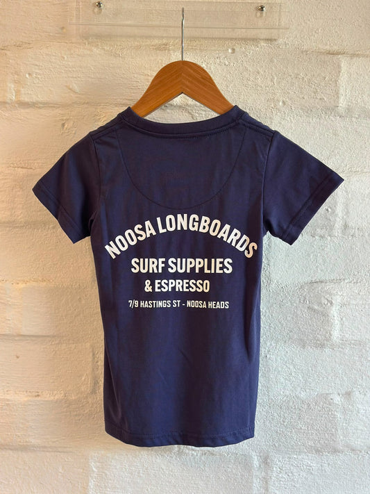 Kids Address Tee Navy