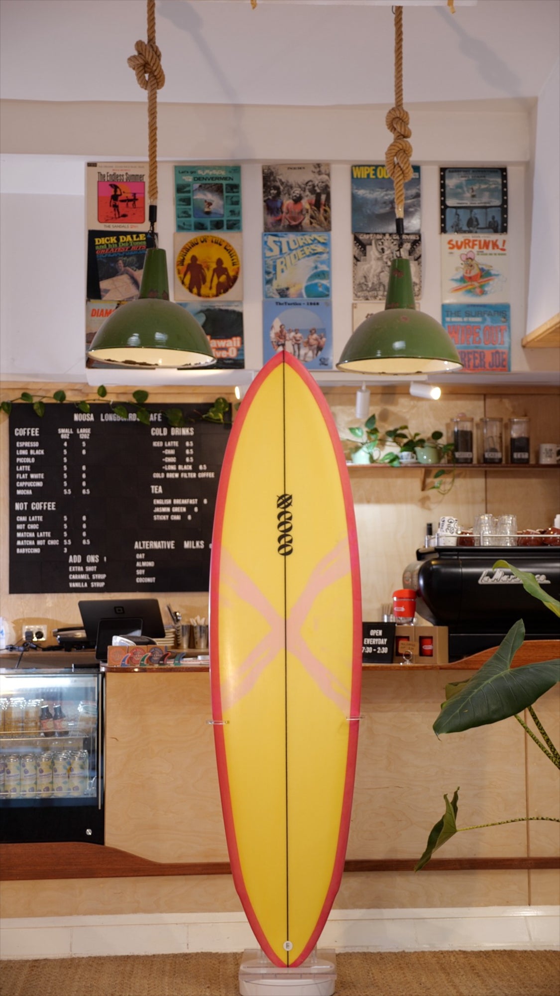 XO COCO, 6'4 Halcyon
- Yellow/magenta