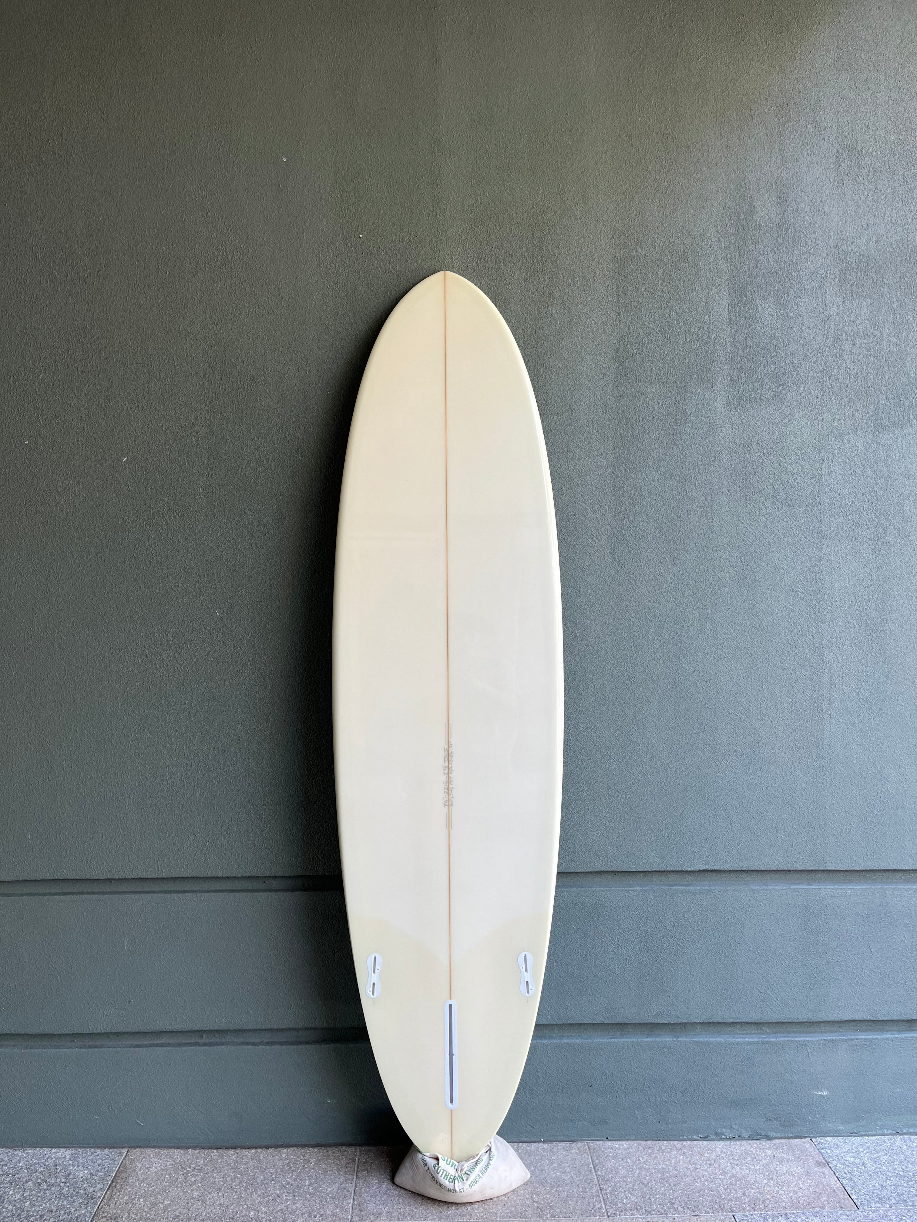 7'4 Boiling Pot Moss Green Deck Cream Bottom