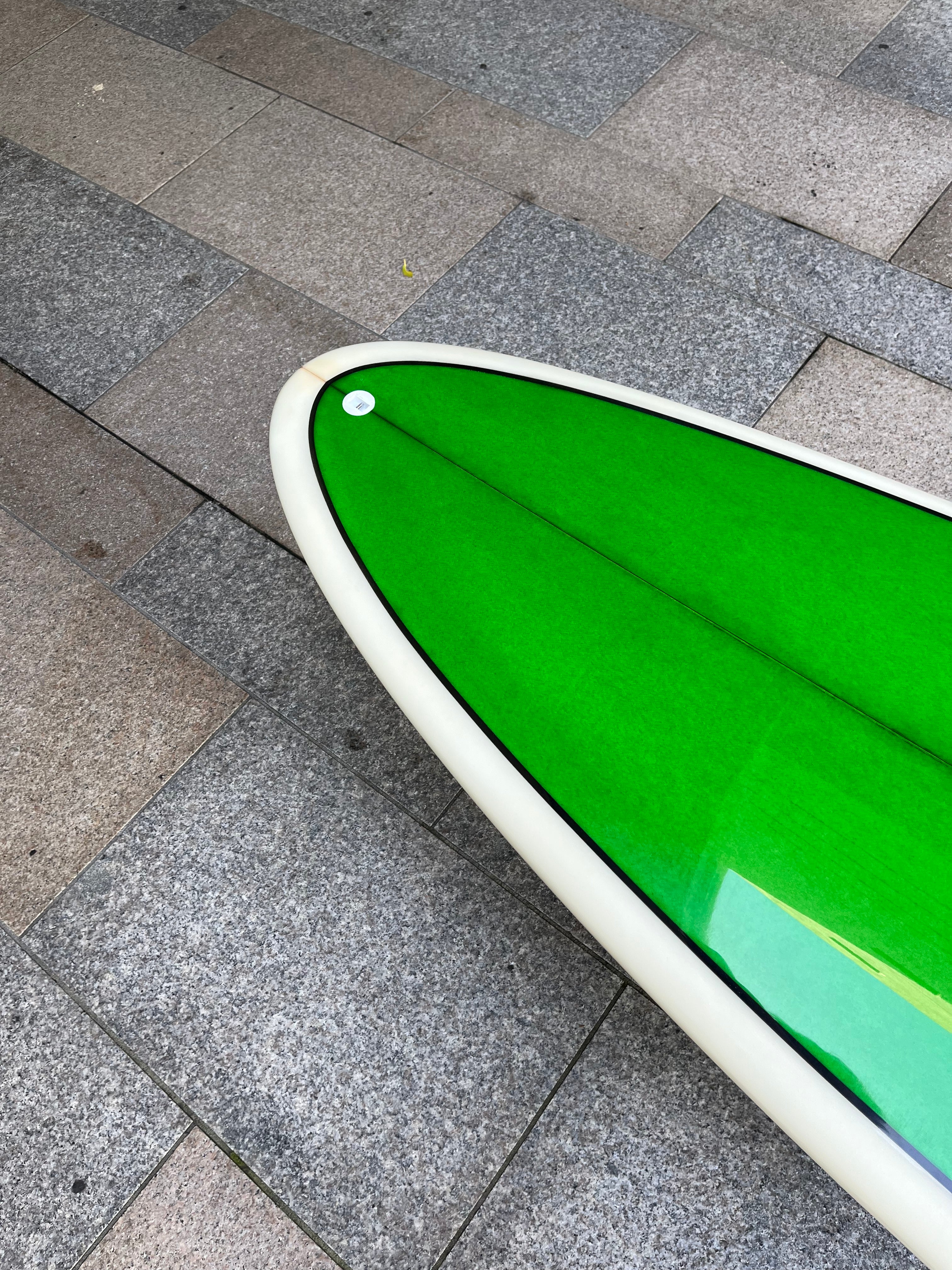 7'4 Boiling Pot Moss Green Deck Cream Bottom