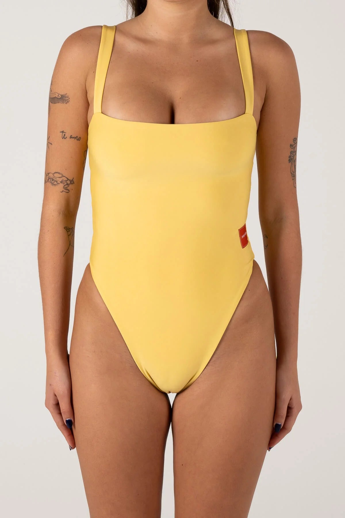 Inner Relm - Sundeck One Piece Yellow