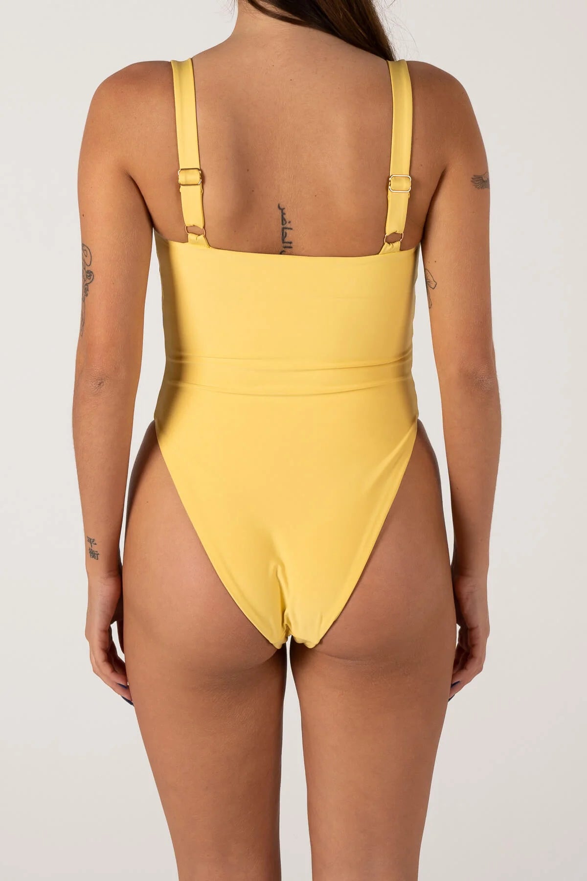 Inner Relm - Sundeck One Piece Yellow