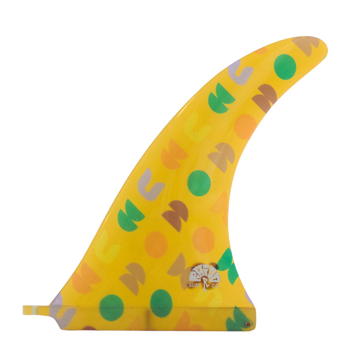 Raido – Inner Relm GT – Orange Shapes – 10.5" – Longboard Fin