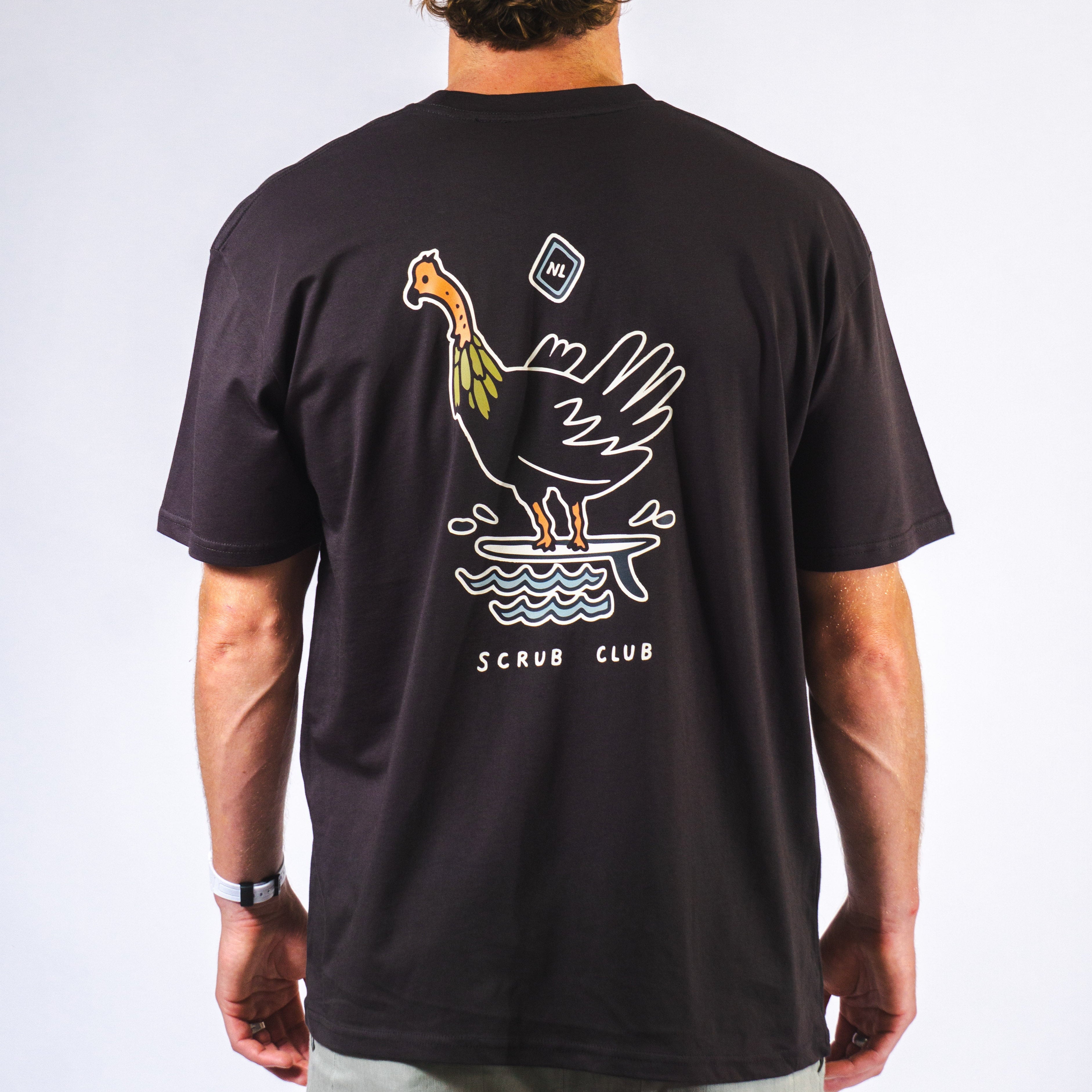 NL Scrub Tee – Coal