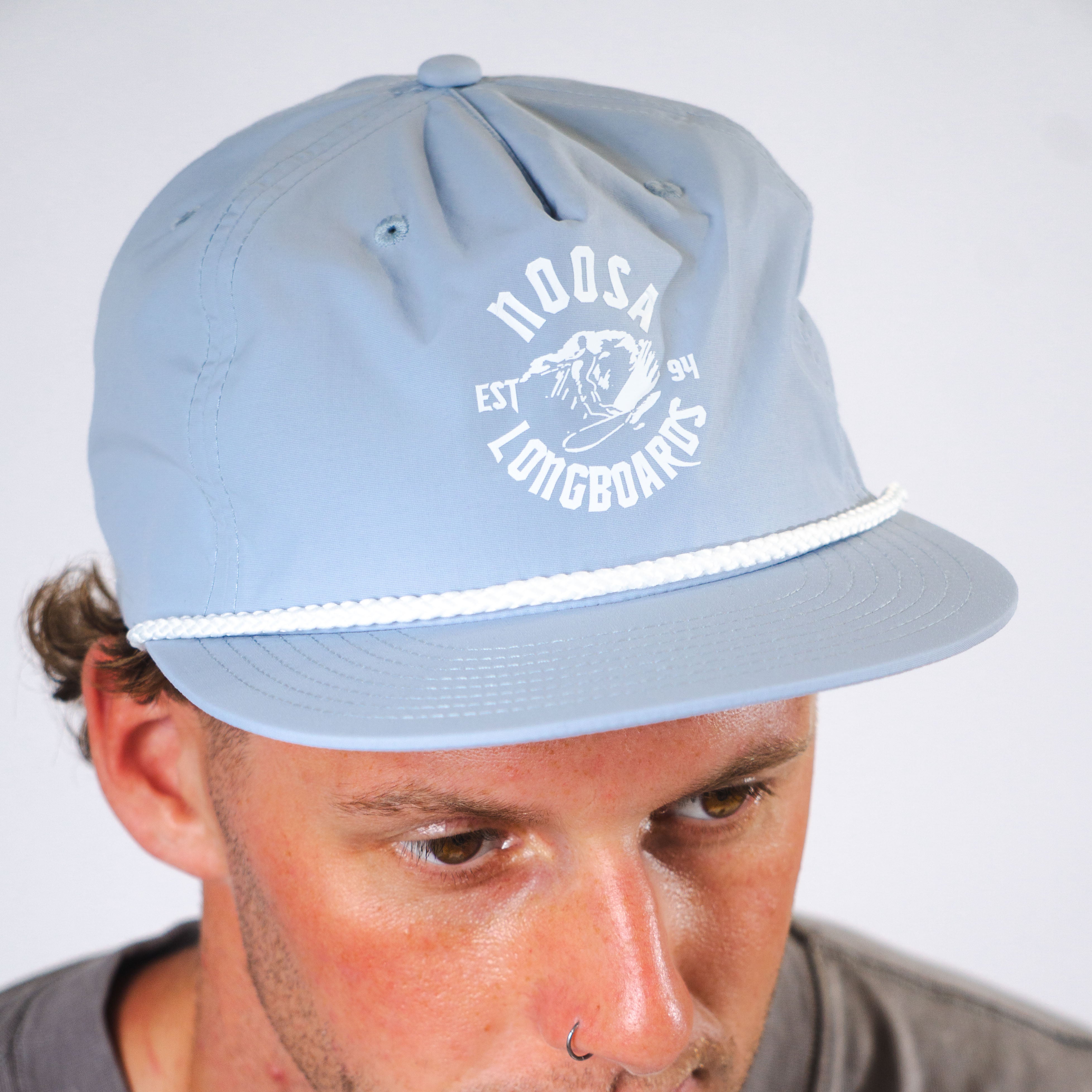 NL Established Rope Cap – Powder/White