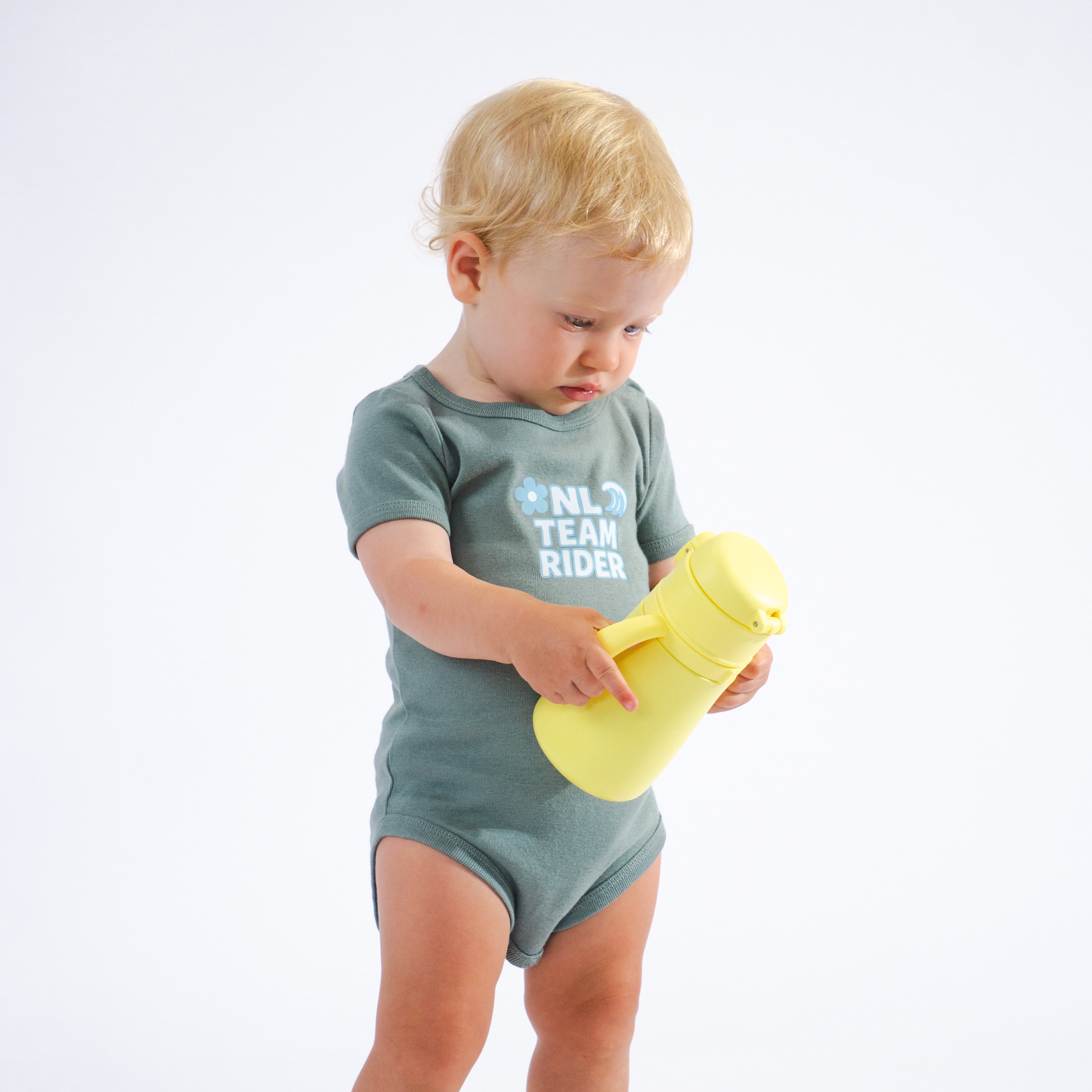 NL Baby Team Rider Onesie – Sage