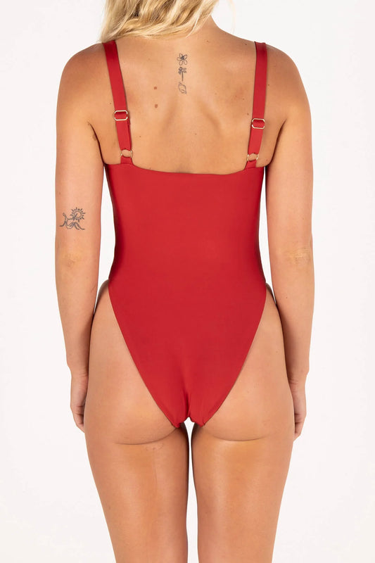 Inner Relm - Sundeck One Piece Red