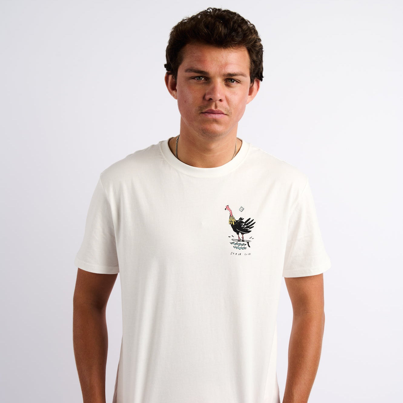 NL Scrub Club Tee White
