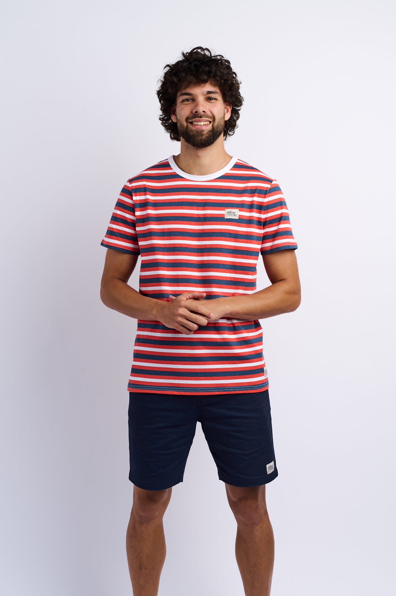 NL Stripe Tee Red