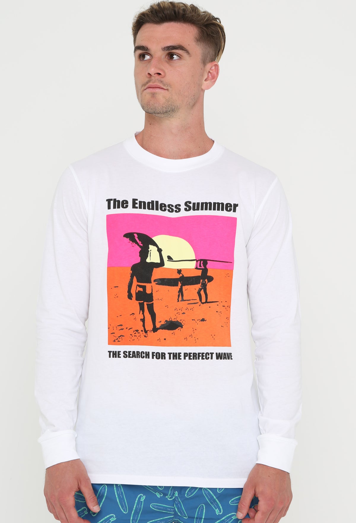 Endless Summer Long Sleeve Tee Neon
