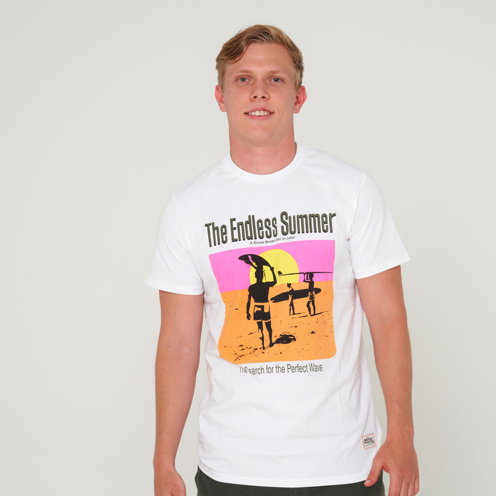 Bruce Brown Endless Summer Tee Neon