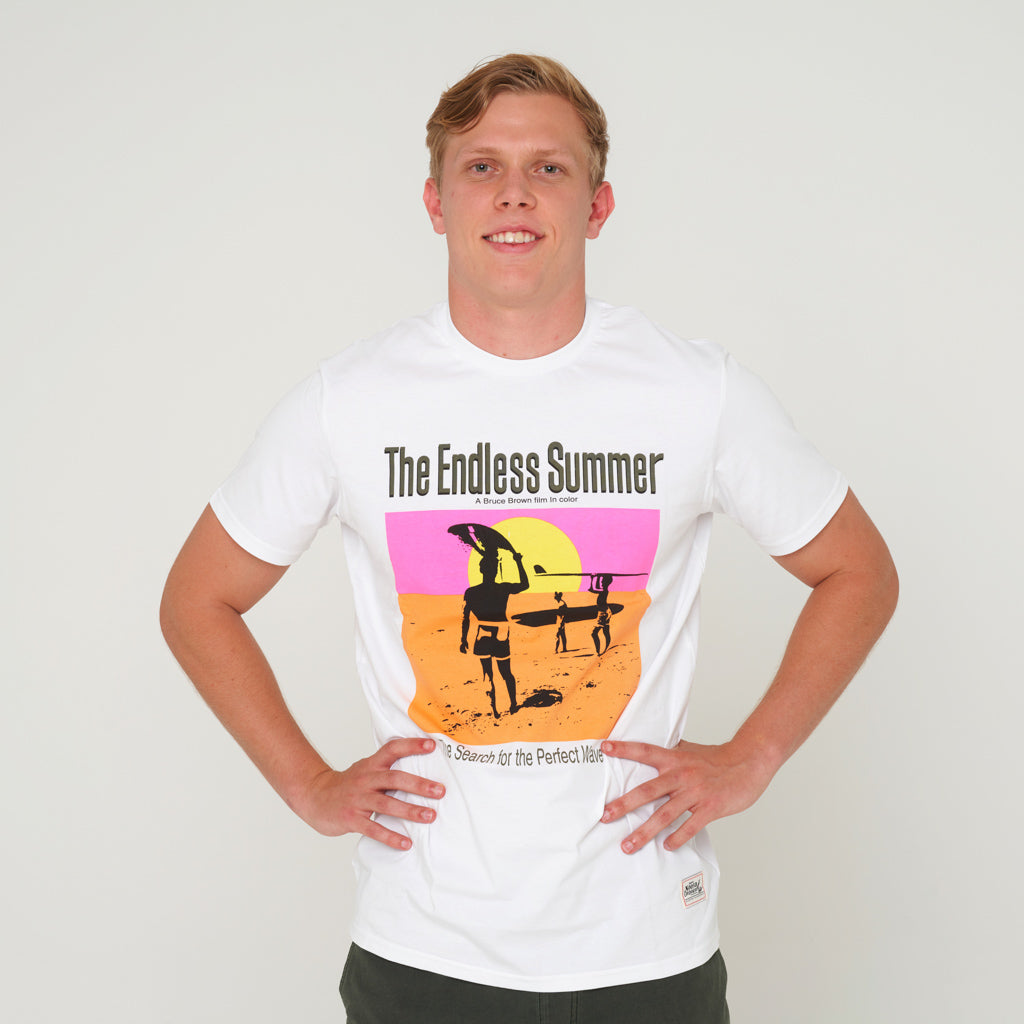 Bruce Brown Endless Summer Tee Neon