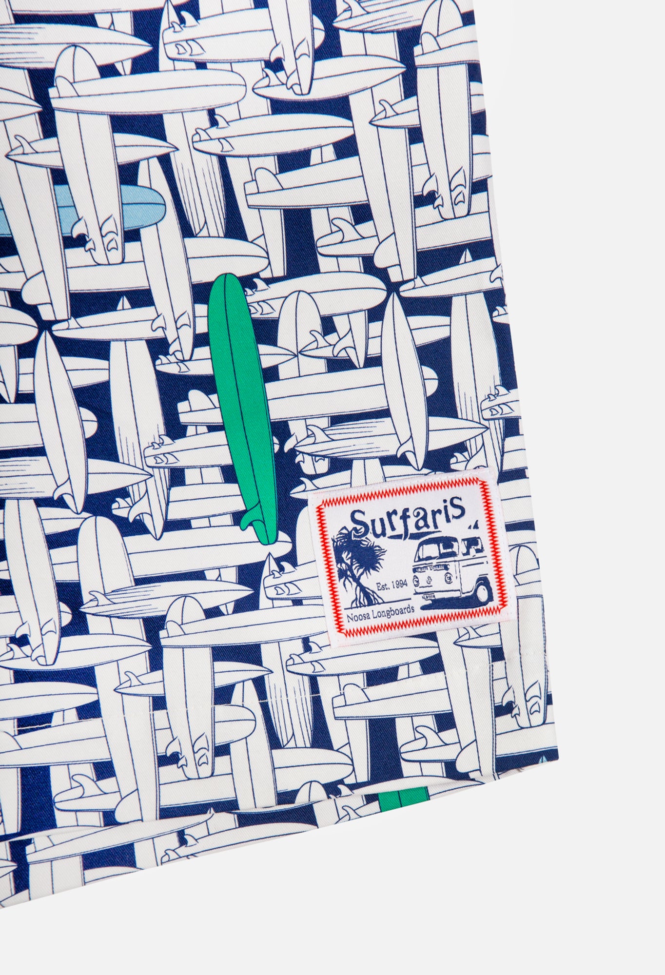 Surfaris Board Quiver Cotton Shorts (Made In Australia)