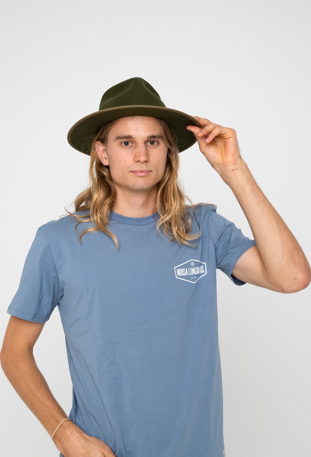 NL Address Tee Pebble Blue