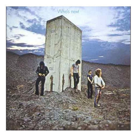 The Who Who's Next LP vinyl record cover art