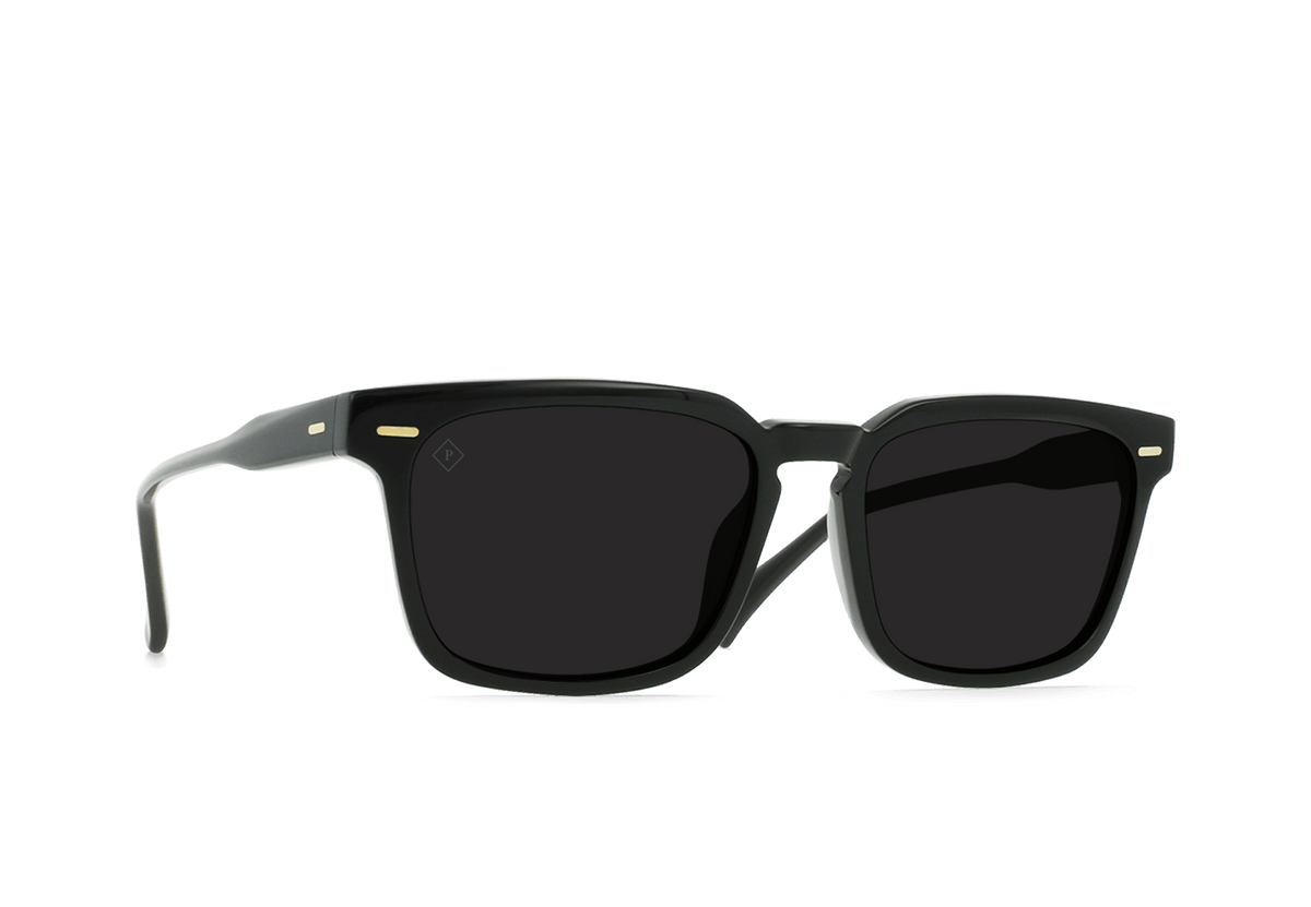 RAEN Adin Black / Dark Smoke Polarized side